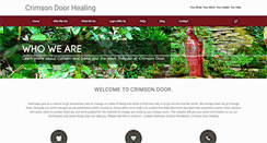 Desktop Screenshot of crimsondoorhealing.com