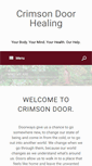 Mobile Screenshot of crimsondoorhealing.com